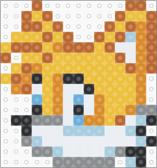 tails charm - miles prower, sonic the hedgehog, tan, video game, yellow