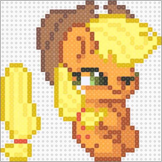 applejack tail dangler - 2010s, animal animals, cute kawaii, dangle apple jack, horse cartoon, keychain, mlp, my little pony, orange, yellow