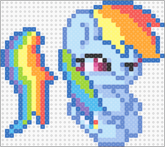 rainbow dash tail dangler - 2010s, animal animals, blue, cute kawaii, dangle colorful, horse cartoon, keychain, light blue, mlp, my little pony