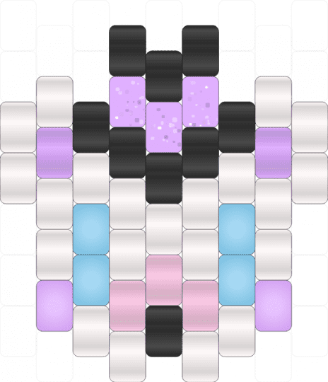 funtime freddy kandi charm - bear, charms, cute, five nights at freddys, fnaf, kawaii, light blue, pink, sister location, video game, white