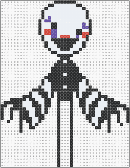 silly puppet AU sprite by tging - black,white,red,purple,fnaf,five nights at freddys,video game,marionette
