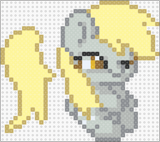 derpy hooves tail dangler - 2010s, animal animals, beige, cute kawaii, dangle, horse cartoon, keychain, mlp, my little pony, yellow