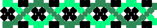 X-Virus Themed Cuff - teal,green