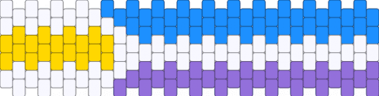 Yoyleland flag - light blue,purple