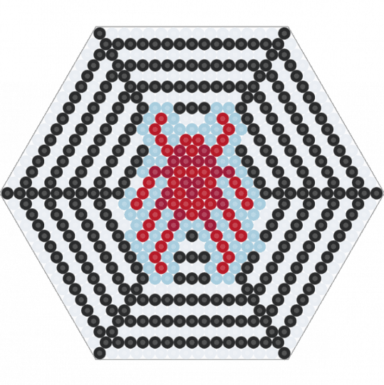 Spooder Web! - white,light blue,red,spooder,spider,bug,insect,web,trap,phobia,arachnid