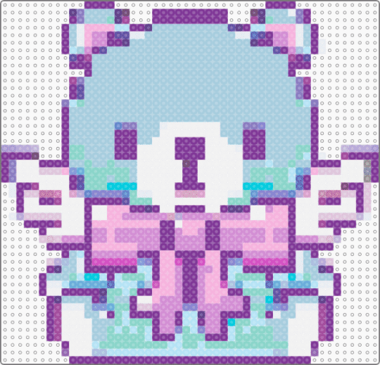 Pastel Teddy Bear - pink,light blue,cotdsquishy