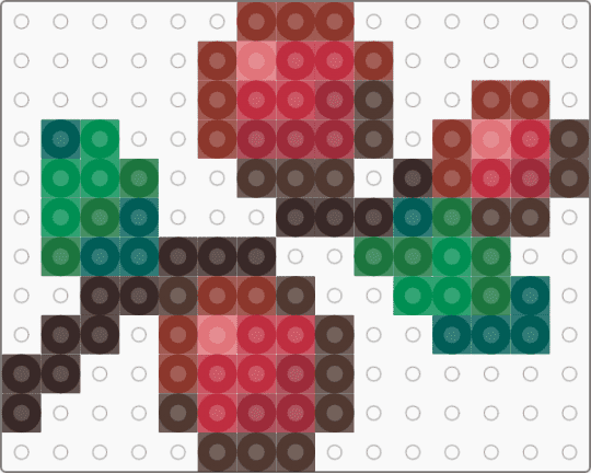 Sweet Berry Minecraft - berry, brown, cotdberries, green, minecraft, red, sweet berry