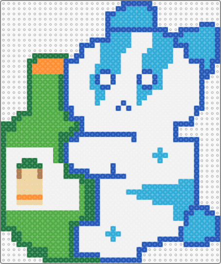 Soju Harold - white,green,blue,light blue,dabin,stay in bloom,harold,edm,rave,dabin stay in bloom,soju