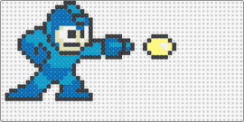 Megaman (normal) - mega man,capcom,nintendo,sega,video game,character,blue