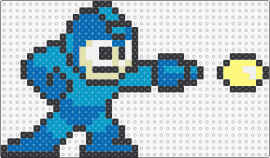 Megaman (normal) - mega man,capcom,nintendo,sega,video game,character,blue