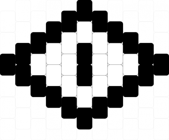 Eye - black, white