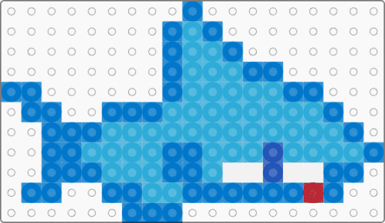 Shark Will eat you! - light blue,blue