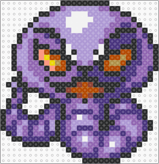 PMD Arbok (Idle) - arbok, pink, pokemon, pokemon mystery dungeon, purple