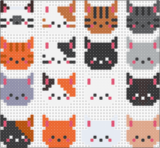Kitties - animal, breeds, catperson, cats, cotdcats, cute, favanimal, gray, kitties, orange, red
