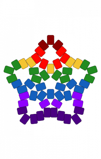 Gay star!(Goes with Gay cuff!) - blue, gay, green, june, late, lgbtq, love, pride, purple, us, youcore