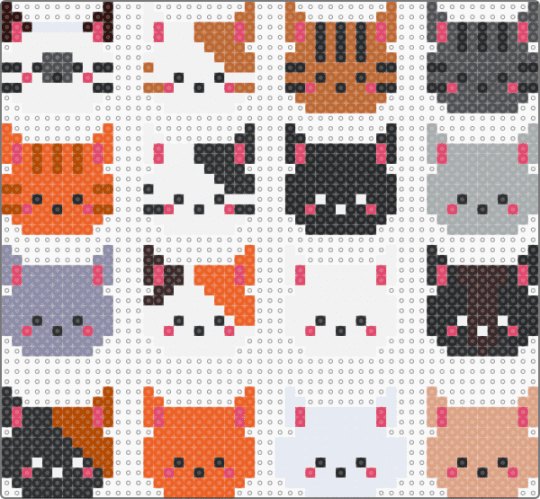 Kitties - gray,red,orange,kitties,breeds,cats,cute,animal,favanimal,catperson