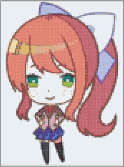 Just Monika - colorful, just, monika, orange, pink, white