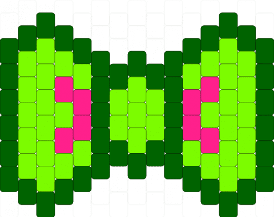 ribbit bow - green