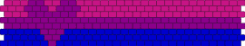 Bi sex pride - bisexual,pride,heart,cuff,community,blue,purple,pink