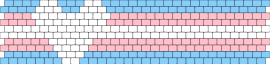 Trans pride - trans,pride,heart,cuff,community,light blue,pink,white
