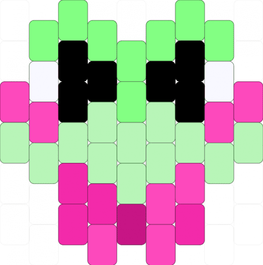 ribbit - pink, teal