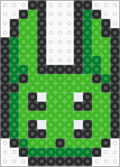 Alien Cat - green,cat