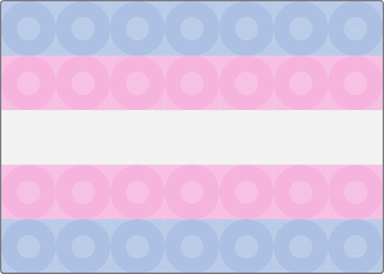 Trans Charm (for Trans Cuff) - light blue,pink