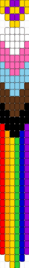 Lgbtq+ Tie - yellow,purple