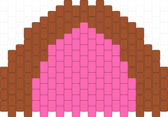 Smaller bear ear - red,pink