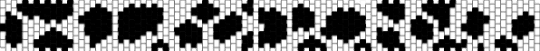 Cow stripe - white,black