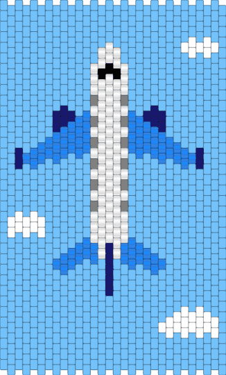 Plane panel - bag, cloud, fun, light blue, panel, planes, school, sky