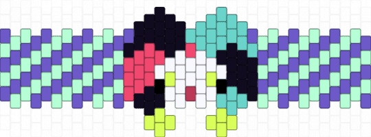 Fizzarolli Themed Cuff - fizzarolli, hellaverse, helluva boss, imp, purple, teal