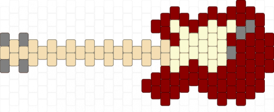 guitar - red