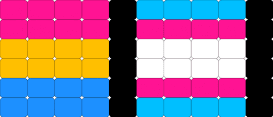 trans & pan - light blue, pink