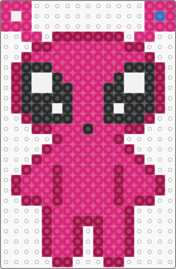 Pink alien - pink,alien,ikea
