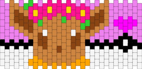 Eevee - Light Pink Heart - pink,orange,cotdromance