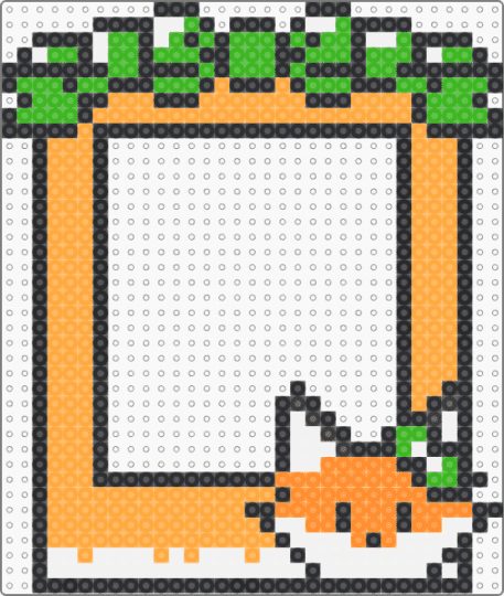 Fox frame - orange