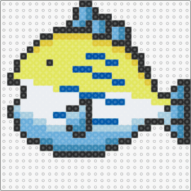 Wii Play Nibbler Fish (Alt: Top Tier) - fish,king of the pond,video game,wii,playful,iconic,gamer,statement,vibrant,yellow,blue