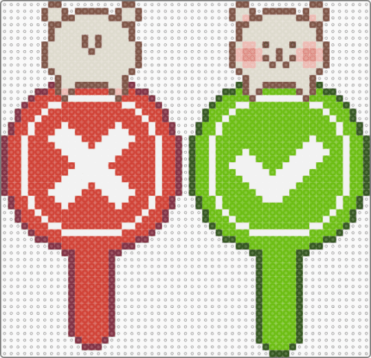 Yes No hamster - red,green,beige