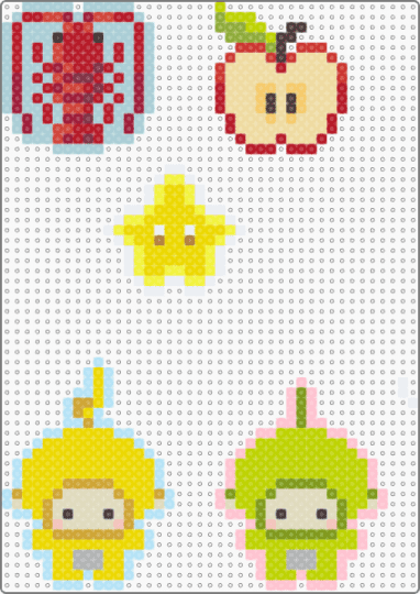 Ieh - light blue,red,yellow,colorful