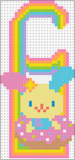 Usahana - usahana,door hanger,pink,orange,yellow,light blue