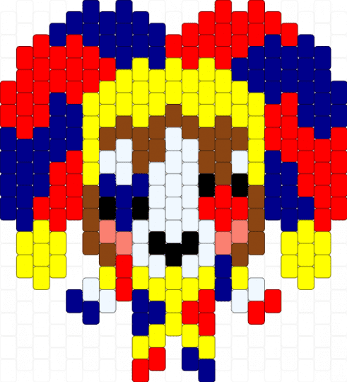 Lil pomni - yellow,red,purple,pomni,jester,charm,cute,chibi,the amazing digital circus,tadc