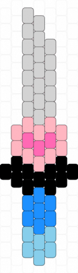 !REMIX! Omnisexual sword - light blue, pink