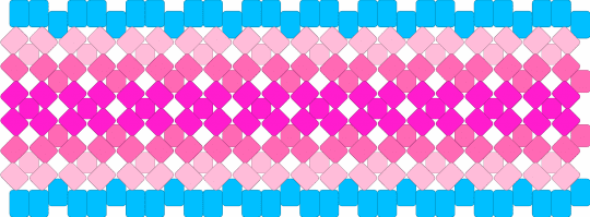 Trans feminine flag - cuff, light blue, pink, pride, pride flag, transfem, transgender, x base