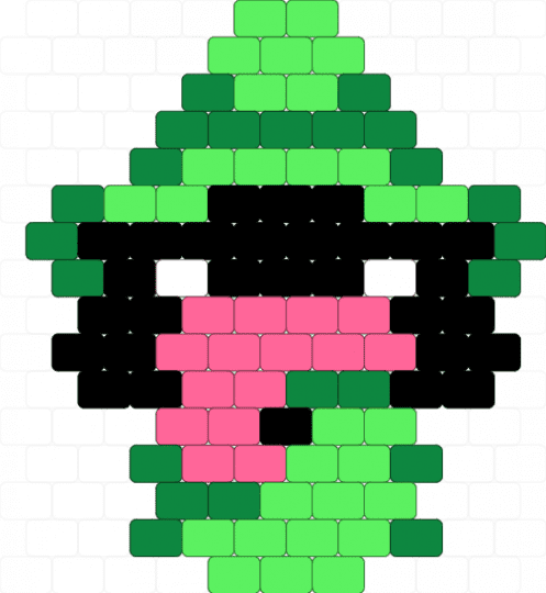 ralsei charm/keychain (with hat) - character, charm, deltarune, keychain, ralsei