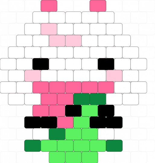 ralsei charm/keychain (without hat) - 