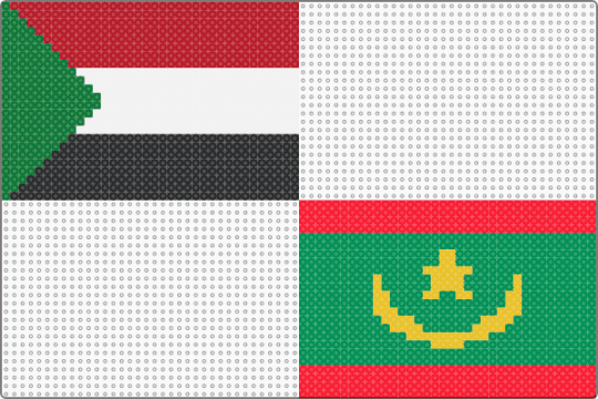 Doing 2 country flags a day series