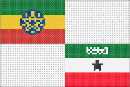 Global South's Doing 2 country flags a day series