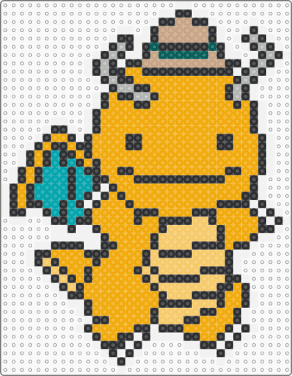 Dragonite Ditto - orange