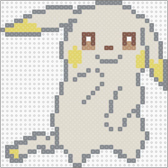 Peakychu - beige, gray, peakychu, pokopia